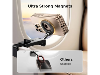 Supporto per telefono da aereo per gli elementi essenziali per il viaggio in aereo Magsafe