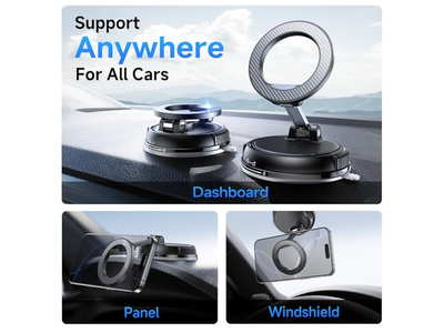 Supporto per telefono da auto per MagSafe regolabile a 360°