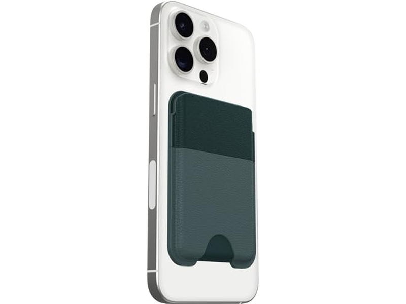 Portafoglio in pelle per MagSafe - Verde artemisia
