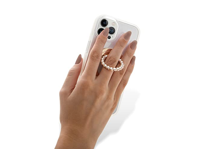 Impugnatura magnetica per telefono e supporto ad anello con cavalletto girevole