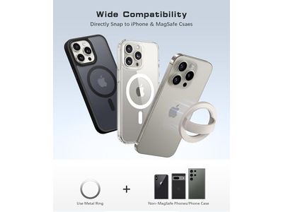Presa magnetica per telefono compatibile con MagSafe
