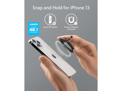 Impugnatura magnetica per telefono con cavalletto regolabile per la serie iPhone