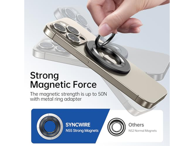 Supporto magnetico per anello telefonico per MagSafe