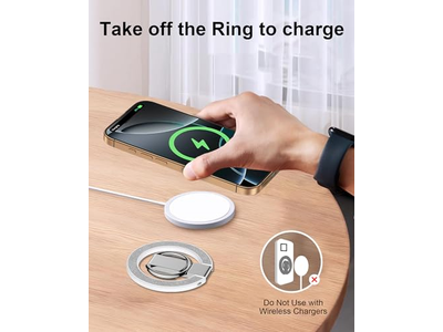Supporto magnetico per telefono con supporto ad anello e cavalletto regolabile