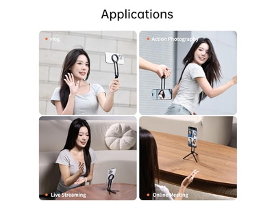 Supporto magnetico per treppiede per telefono per iPhone