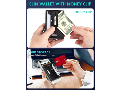 Il portafoglio magnetico pop-up per iPhone può contenere 8 carte e banconote