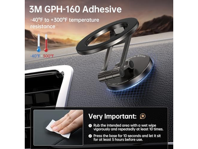 Supporto da auto MagSafe per display Tesla del cruscotto dell'auto