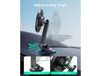 Supporto per telefono magnetico da cruscotto aggiornato per supporto da auto MagSafe