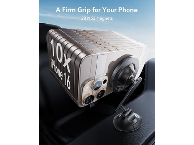 Supporto per telefono magnetico da cruscotto aggiornato per supporto da auto MagSafe