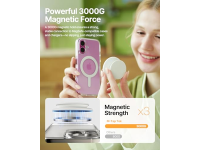 MagSafe Phone Grip, impugnatura magnetica in morbido silicone