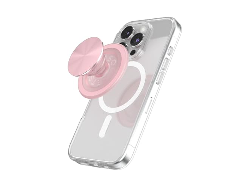 Grip per telefono MagSafe con cavalletto e parte superiore intercambiabile Dusty Rose