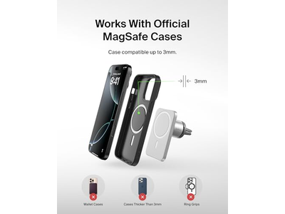 MagSafe Vent Mount Pro Supporto per iPhone MagSafe per auto