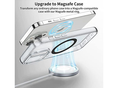 Anelli metallici universali compatibili con l'adesivo MagSafe