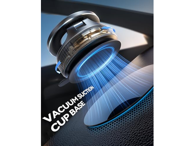 Supporto magnetico per telefono sottovuoto per auto