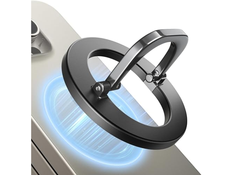 Supporto per anello magnetico regolabile per telefono Anello rimovibile per telefono da dito