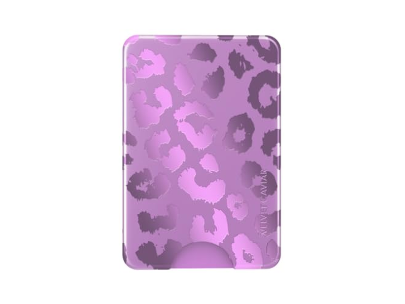 Portafoglio Porta Carte Magnetico per iPhone 12-13-14-15 - Viola Ametista L