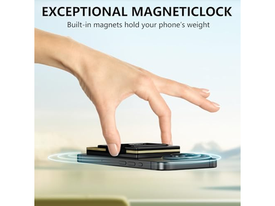 Porta carte magnetico con cinturino per contanti per iPhone Serie Minimalist Des