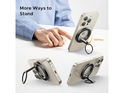 Impugnatura magnetica per telefono per supporto MagSafe Supporto universale ad anello resistente