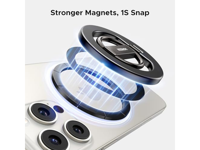 Impugnatura magnetica per telefono per supporto MagSafe Supporto universale ad anello resistente