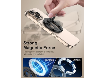 Supporto magnetico per telefono con cavalletto regolabile per smartphone