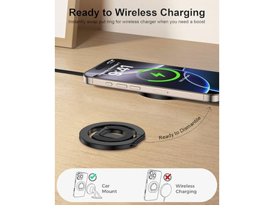Supporto magnetico per telefono con cavalletto regolabile per smartphone