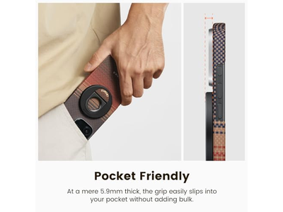 Impugnatura magnetica per telefono con rotazione di 360 gradi compatibile con iPhone