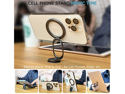 Supporto ad anello magnetico per telefono e supporto per palestra compatibile con supporto per auto