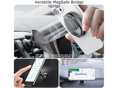 Porta cellulare magnetico con impugnatura regolabile per smartphone
