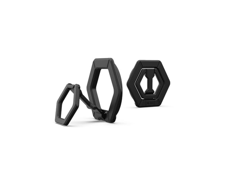 Supporto magnetico per anello per telefono con impugnatura rimovibile e rotazione a 360°