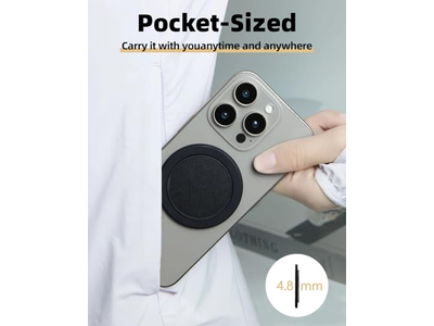 Supporto per anello multi-angolo con impugnatura magnetica ultrasottile per telefono Supporto per anello a 360 gradi Ro